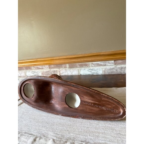 Vintage Holland Ceramic Pheasant Figurine Statue With Floral Base 1967 Bird - Picture 12 of 16